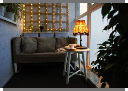 Настольное освещение лоджии в Подольске