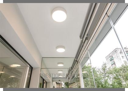 Потолочное освещение балкона в Подольске