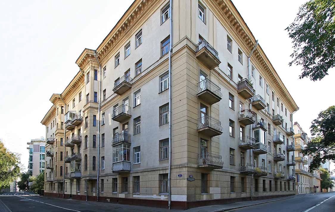 Ремонт балконов в домах Сталинка в Подольске